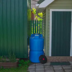 Емкость S 500л под плотность до 1.5 г/см3 синяя