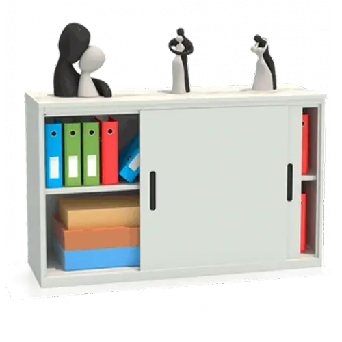 Шкаф-купе архивный ALS-8815 880x1500x450 мм Светло-серый