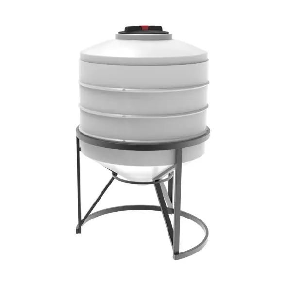 Емкость ФМ 500 л под плотность до 1,5 г/см3 белая в обрешетке