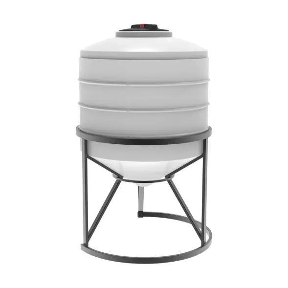 Емкость ФМ 500 л под плотность до 1,5 г/см3 белая в обрешетке