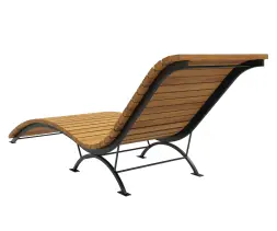 Парковый лежак 3