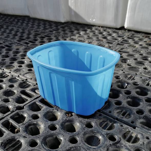 Ванна пластиковая пищевая О, 200 л, HDPE, черный [131.0200.899.000]