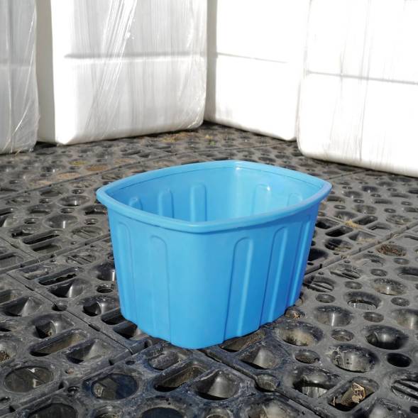 Ванна пластиковая пищевая О, 200 л, HDPE, черный [131.0200.899.000]