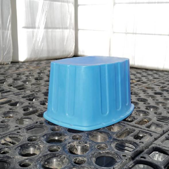 Ванна пластиковая пищевая О, 200 л, HDPE, черный [131.0200.899.000]