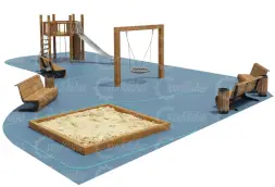 Средняя детская площадка 165 м2 №3