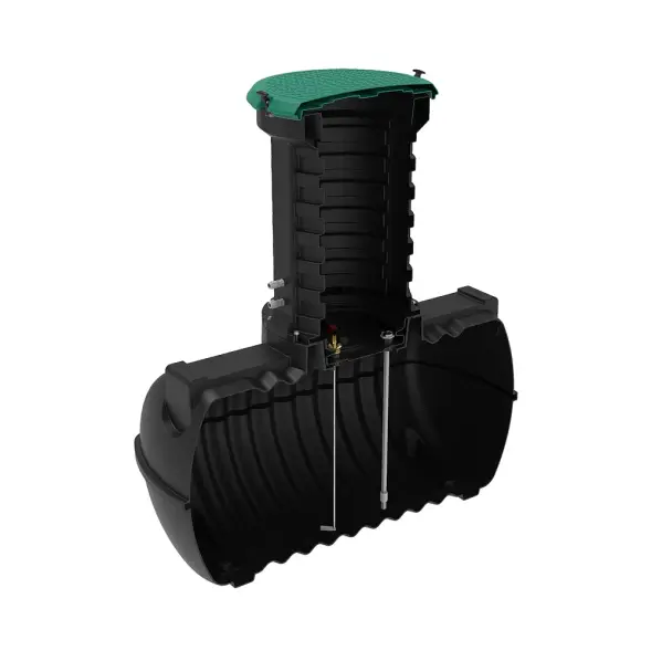 Емкость топливная подземная Rostok G 1800 л с горловиной 1000 мм