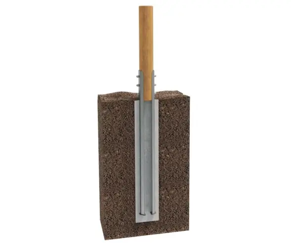 Закладная деталь HARDWOOD 130-150 L-1500