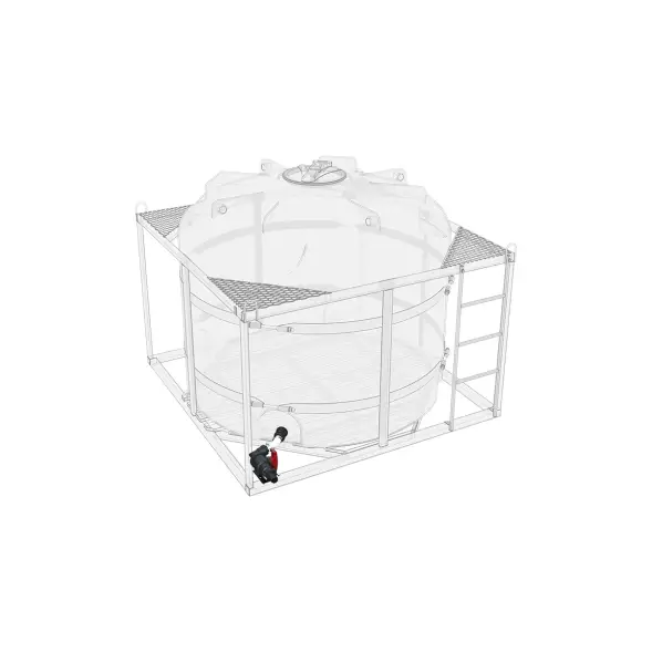 Комплект слива с краном G2 на одну емкость TR