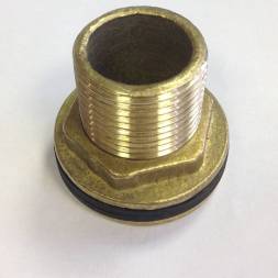 Отвод латунный 1"