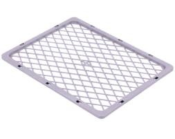 Пластиковая перфорированная крышка к ящику 430х330х10 мм