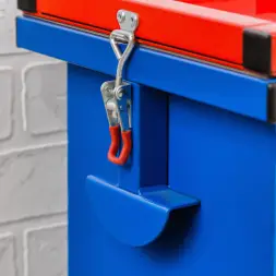 Контейнер герметичный специализированный вертикальный для битых ламп и термометров ГСК 600, 600х500х500 мм