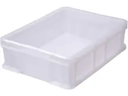 Ящик пластиковый сплошной, 400×300×120 мм, 10.6 л, чёрный [701.03.02]