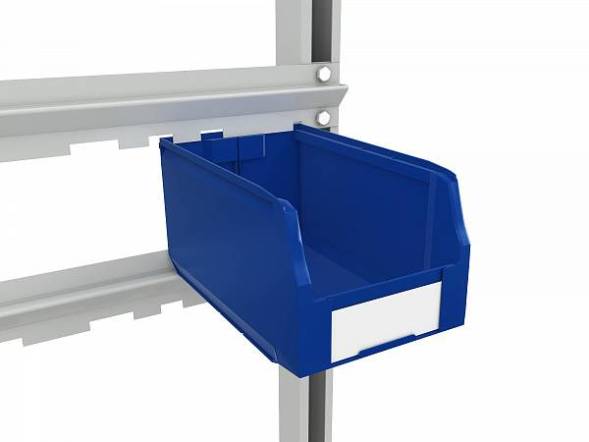 Стеллаж для пластиковых лотков ДВК SORTEX односторонний 1800x1000x450.02