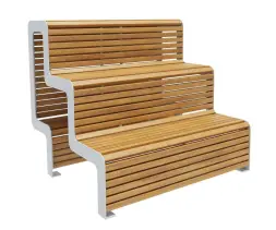 Трибуна - скамейка «Валенсия» 2-х ярусная