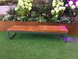 Скамейка стальная «Долиум» без спинки