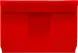 Ящик (лоток) пластиковый сплошной, 170x105x75 мм, 1.34 л, красный [5001]