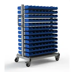 Стеллаж мобильный №201 (1415х950х610)