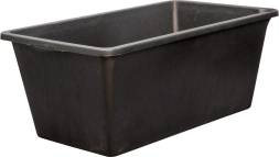 Емкость техническая пластиковая прямоугольная, 60 л, чёрный [Емкость 60 прямоугол]