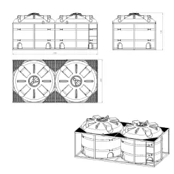 Кассета 9м3 TR для КАС/ЖКУ