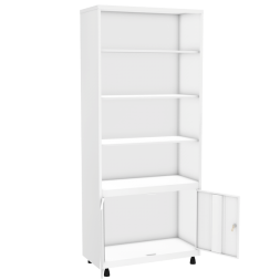 Шкаф металлический для установки в кабинет врача ШКВ-08 [12488]