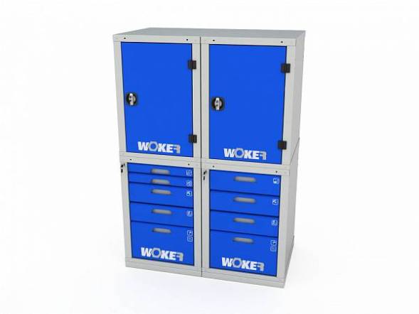 Тумба инструментальная модульная ДВК WOKER PRO 02 S