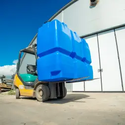 Емкость SK 2000л под плотность до 1.2 г/см3 синяя