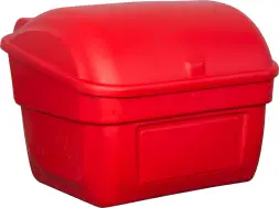 Контейнер для песка с крышкой мм, 220 л, красный