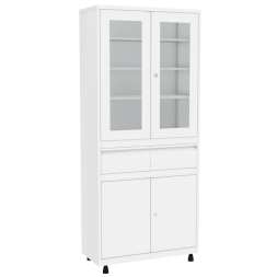 Шкаф металлический для кабинета врача ШКВ-07 [12489]