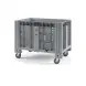 Пластиковый контейнер IBOX 1200х800 перфорированный на колесах