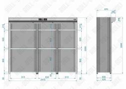 Роллетный шкаф ROLL-BOX SIMPLE 24.05.444.V1
