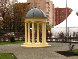 Ротонда тип 3, 6 колонн, диаметр 2540 мм Балюстрада