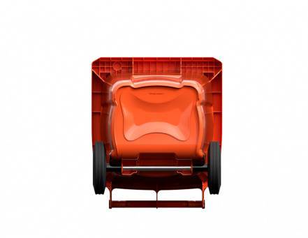 Мусорный бак 120 литров на колесах