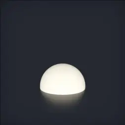 Полусфера Como 300 мм с подсветкой Подсветка: RGB/W, ландшафтное крепление